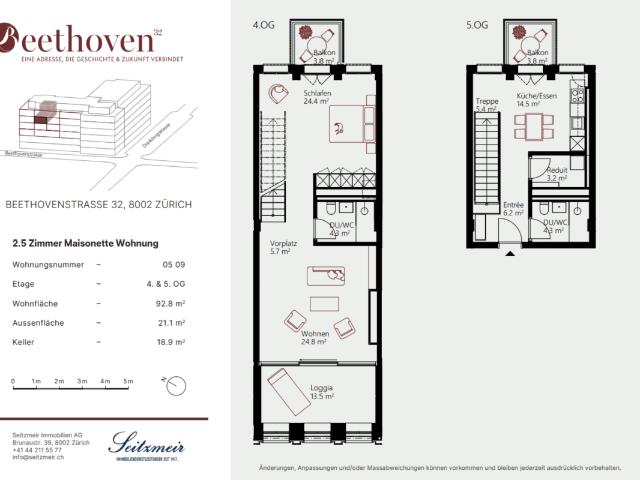 Apartment mieten in Einigen, Zürich