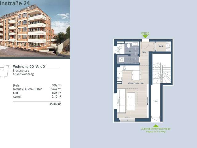 Etagenwohnung kaufen in Leipzig, Plagwitz