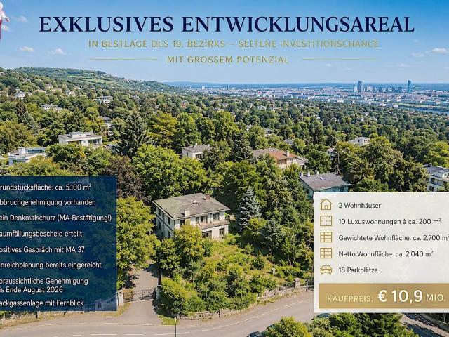Grundstück kaufen in Döbling, Wien