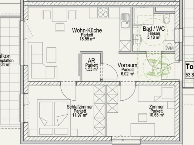 Wohnung kaufen in Graz, Gersdorf-Feistritz