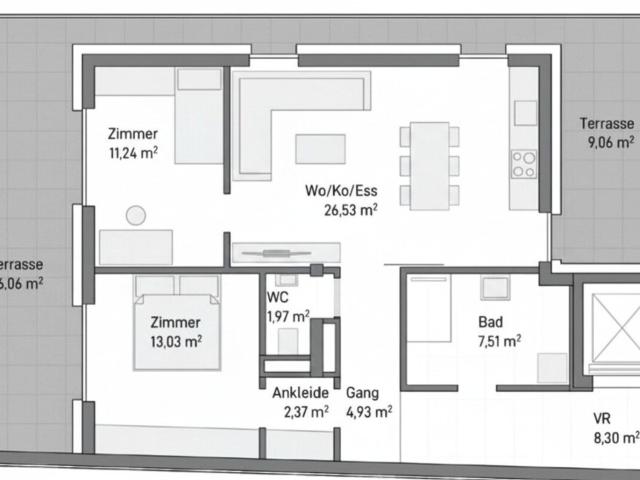 Wohnung kaufen in Gries, Gersdorf-Feistritz