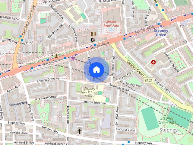 Room for rent in Stepney, Greater London