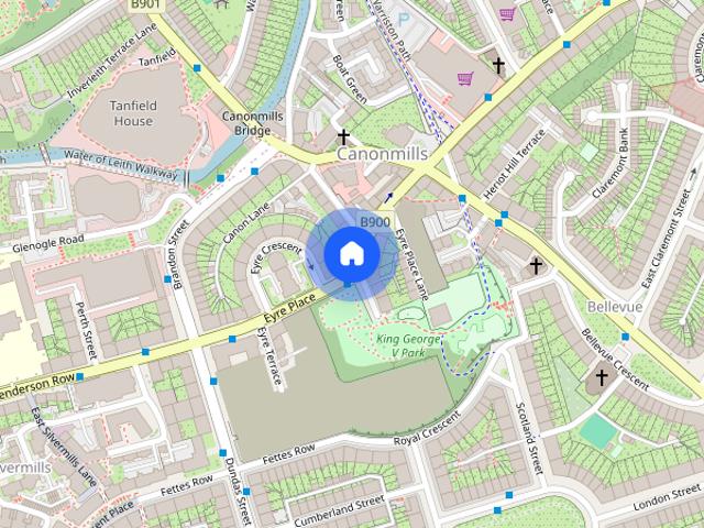 Apartment for rent in Canonmills, City of Edinburgh