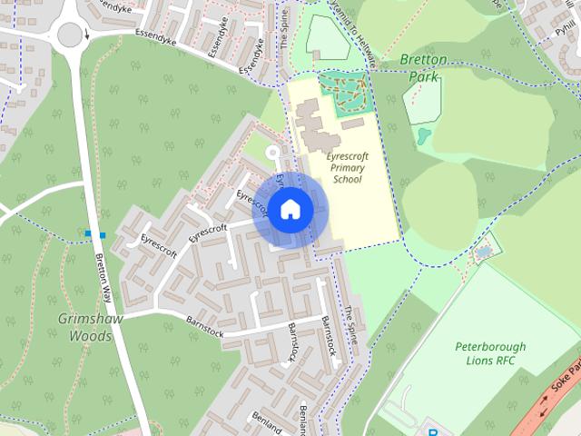 House for rent in Bretton, Peterborough