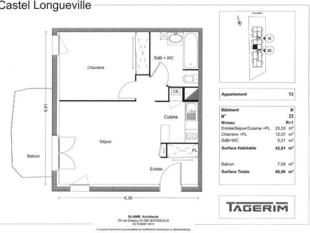 Appartement location à Bordeaux, Eysines