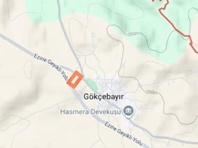 Gökçebayır, Ezine içerisinde satılık Arsa