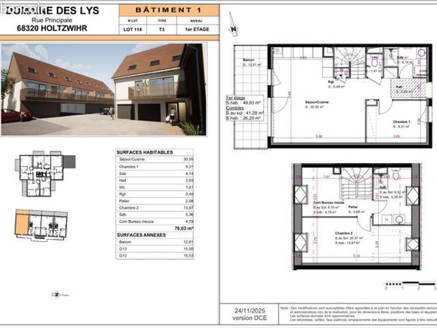 Appartement vente à Colmar-Ribeauvillé, Grand Est
