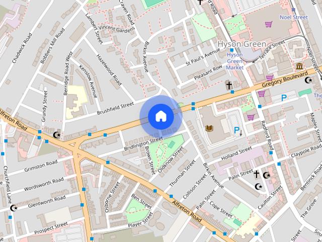 Apartment for rent in Hyson Green, Haddon