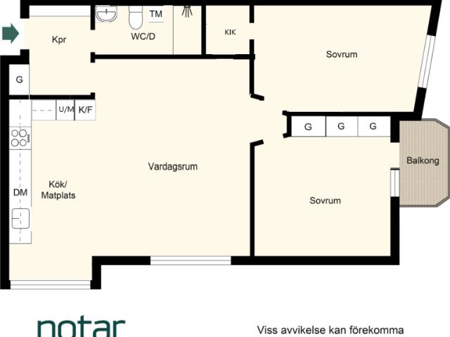 Bostadsrätt till salu i Stockholm