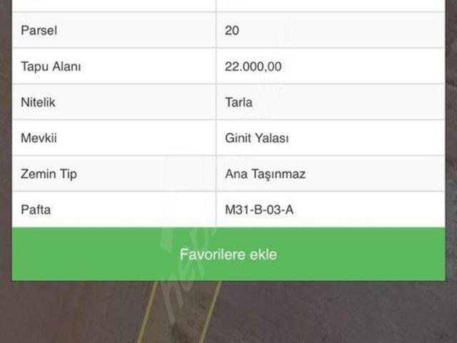 Kale Mah., Emirgazi içerisinde satılık Arsa