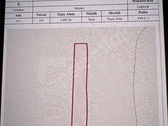 Ardahan Merkez, Ardahan içerisinde satılık Arsa