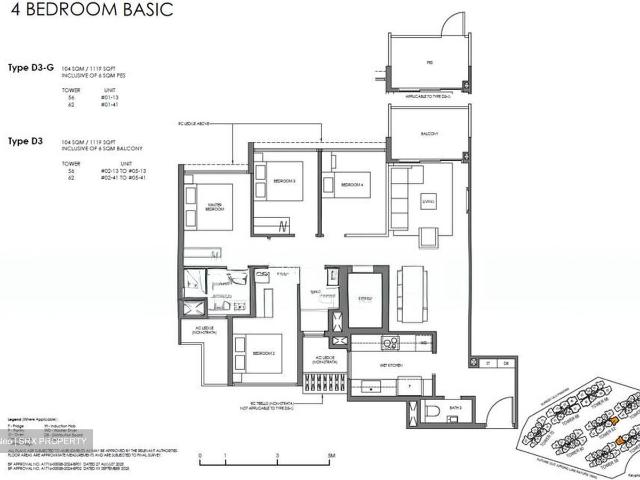 Apartment for sale in 05 South West