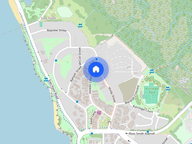 Townhouse for rent in Fannie Bay, Darwin