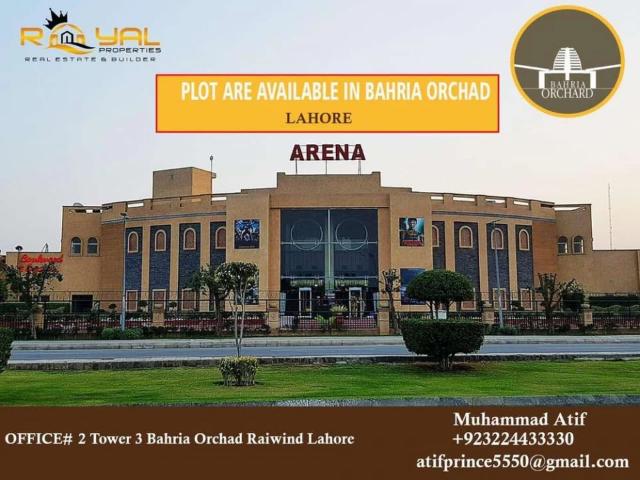 Land for sale in Bahria Orchard, مانّک