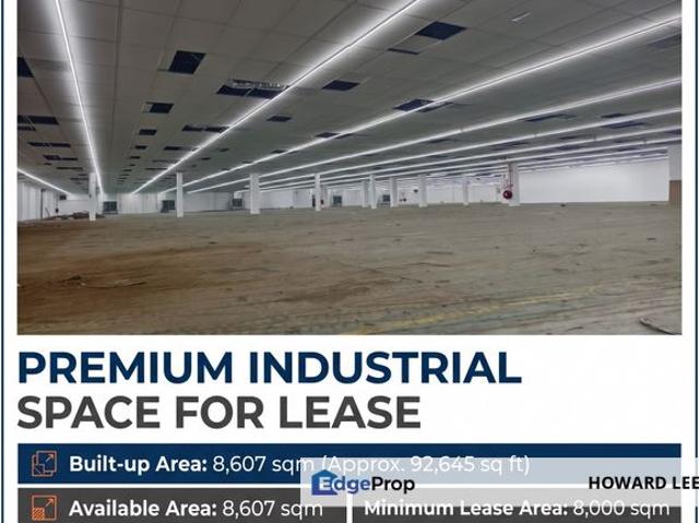 Warehouse for rent in Kulai, Johor