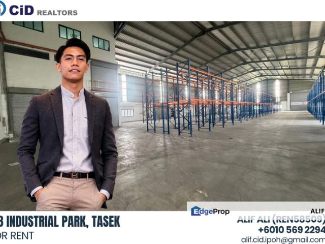Warehouse for rent in Perak, Tanjong Ipoh