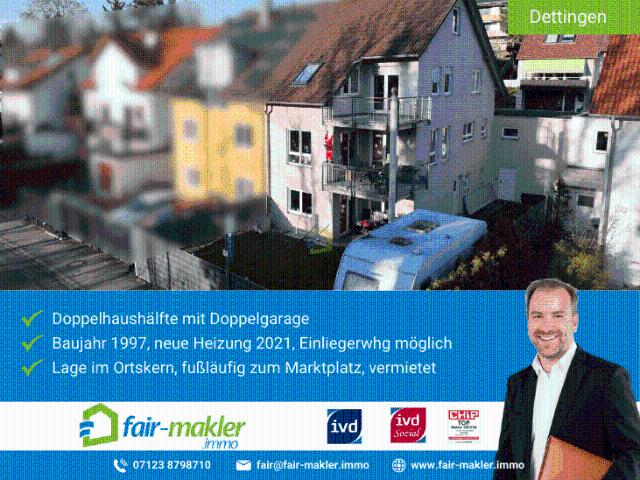 Doppelhaushälfte kaufen in Dettingen an der Erms, Landkreis Reutlingen