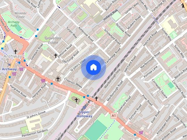 Apartment for rent in Archway, Greater London