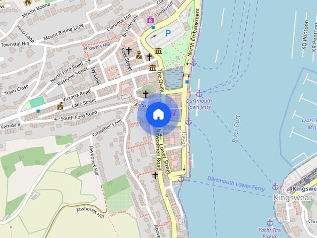 Apartment for rent in Kingswear, South Hams