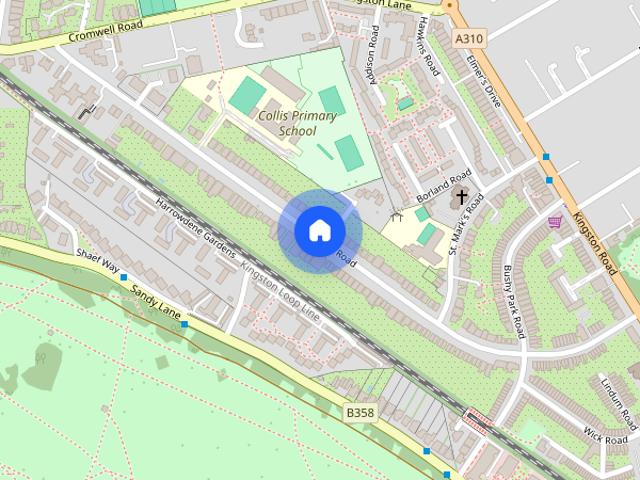 House for rent in Hampton Wick, Greater London