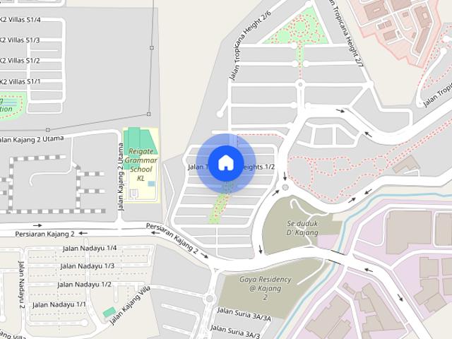 Apartment for rent in Tropicana Heights, Majlis Perbandaran Kajang