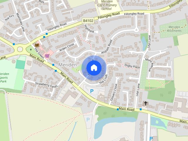 House for rent in Meriden, West Midlands