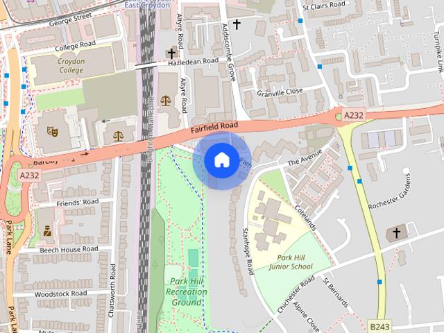 Apartment for rent in London Borough of Croydon, Addiscombe