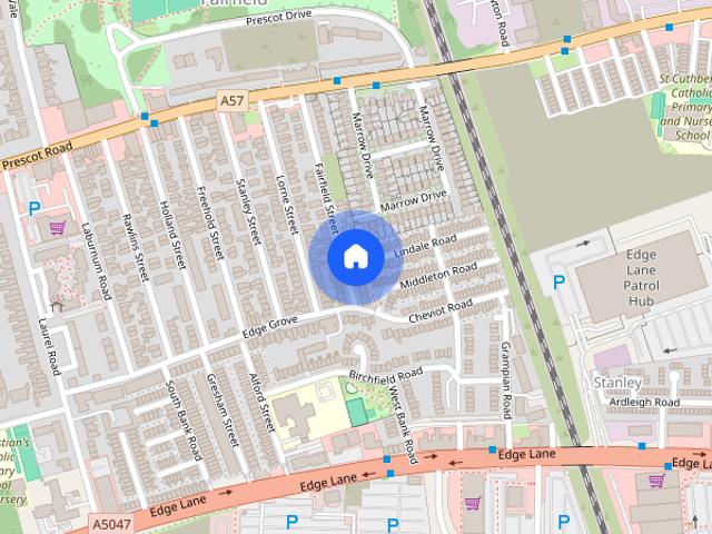 House for rent in Fairfield, Calderstones