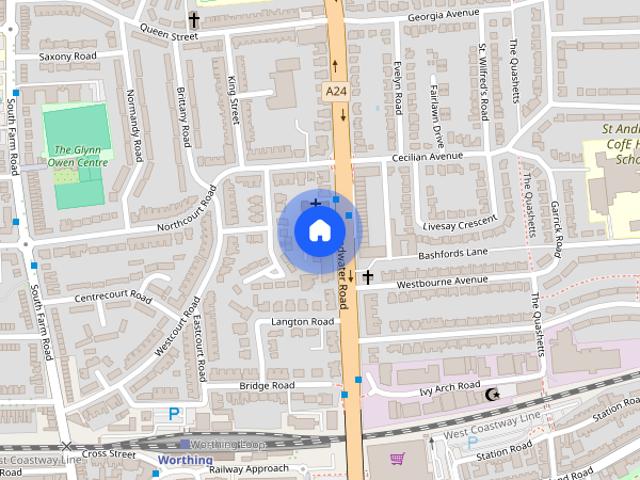 Apartment for rent in Worthing, West Sussex