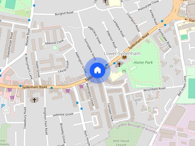 House for rent in London Borough of Lewisham, Lower Sydenham