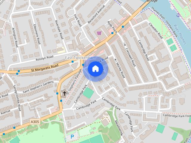 House for rent in St Margarets, Greater London
