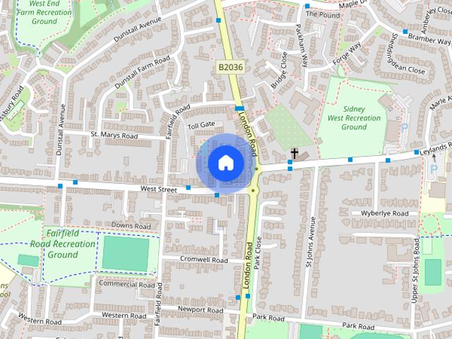 House for rent in Perryfields, West Sussex