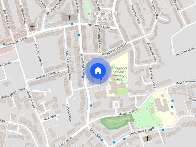 Apartment for rent in Brentham Garden Suburb, Greater London