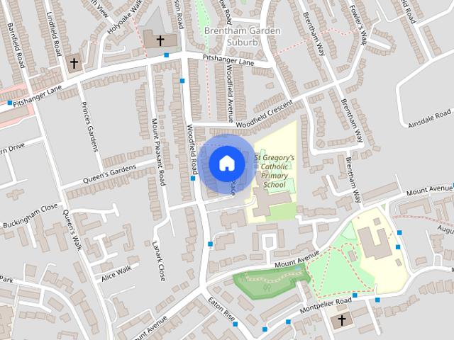 Apartment for rent in Brentham Garden Suburb, Greater London