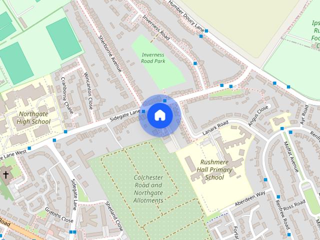 House for rent in Rushmere, Key Street