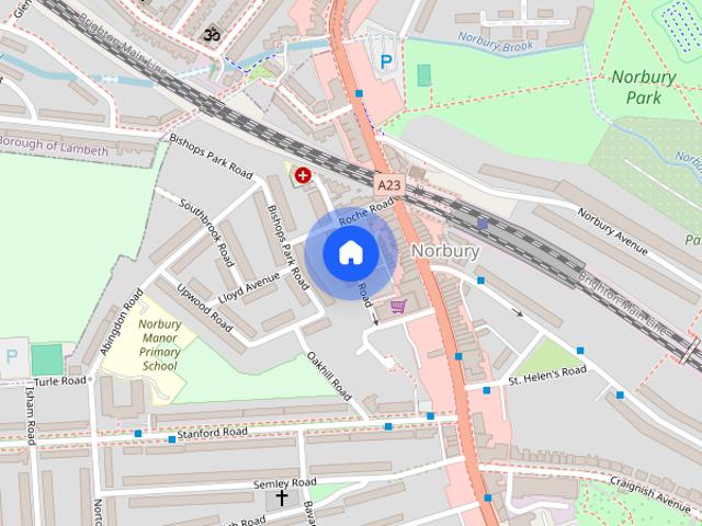 Apartment for rent in London Borough of Croydon, Norbury