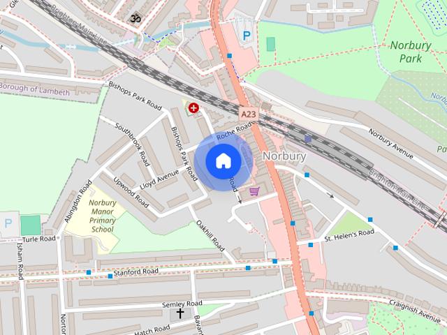 House for rent in London Borough of Croydon, Norbury