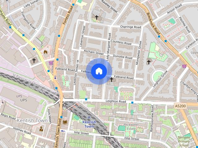 House for rent in Kentish Town, Greater London