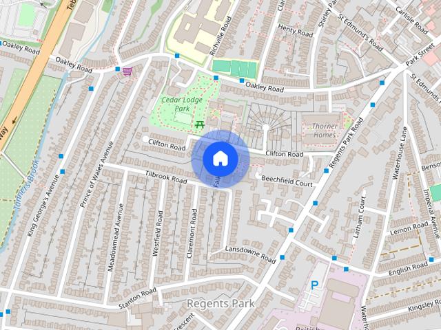House for rent in Southampton, Regents Park