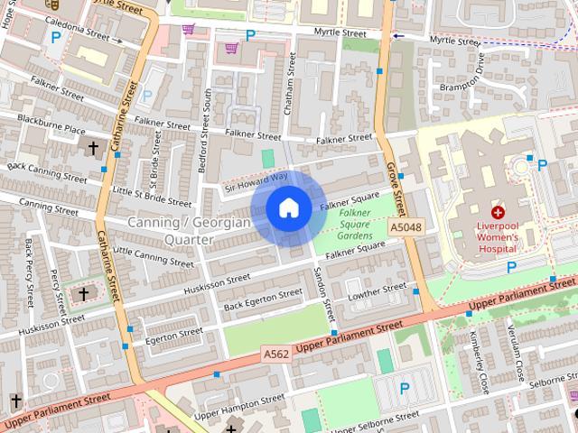 Apartment for rent in Canning / Georgian Quarter, Calderstones