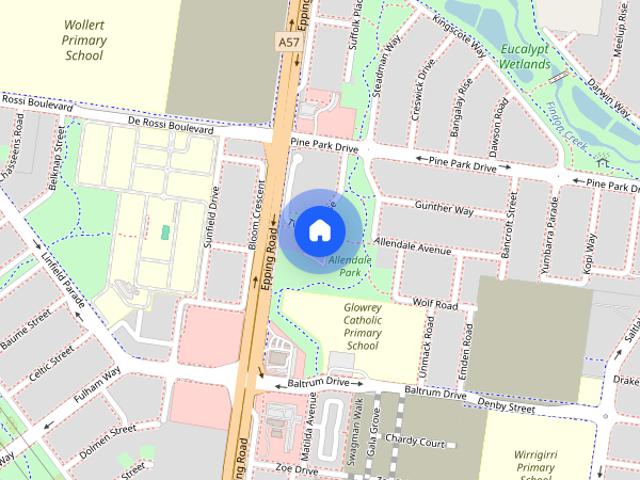 Townhouse for rent in Eucalypt Estate, Melbourne