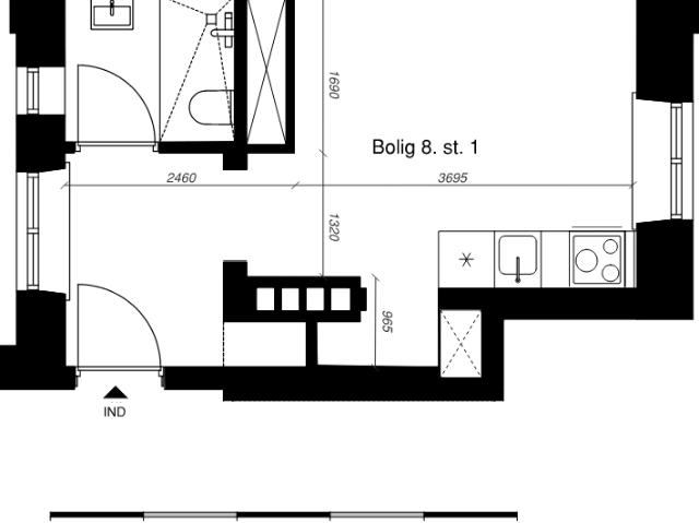 Lejlighed til leje i Roskilde