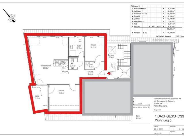 Wohnung mieten in Münstertal, Baden-Württemberg