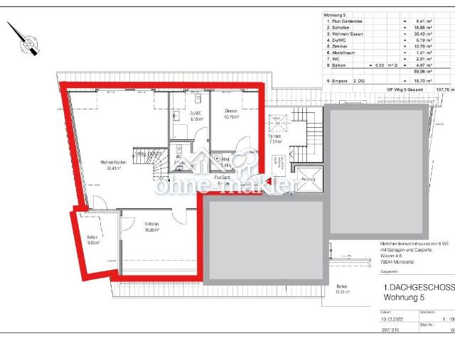 Apartment mieten in Münstertal, Baden-Württemberg
