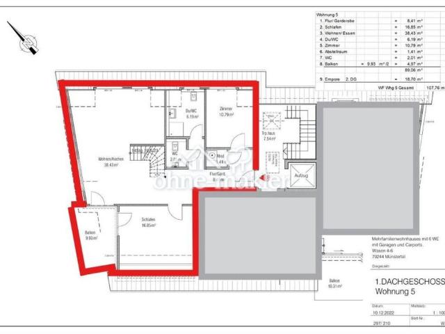 Apartment mieten in Münstertal, Baden-Württemberg