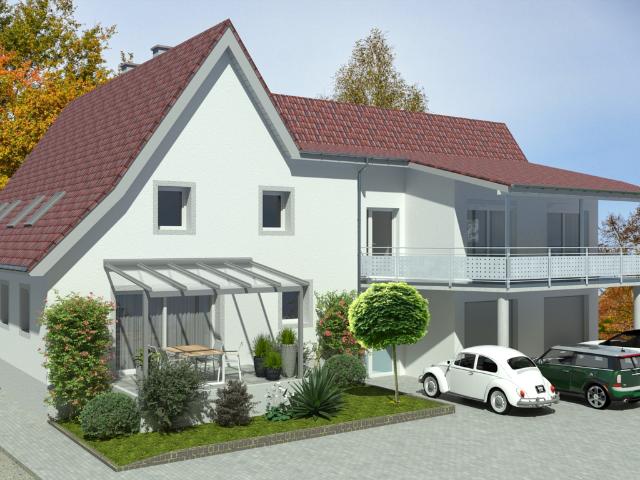 Dachgeschosswohnung kaufen in Hartheim, Baden-Württemberg