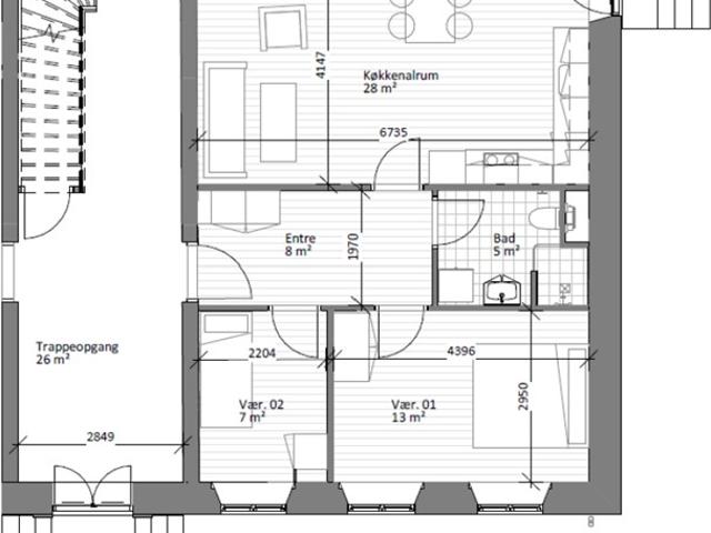 Ejendom til leje i Christiansfeld, Kolding