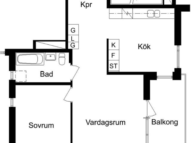 Lägenhet hyra i Skellefteå, Västerbotten