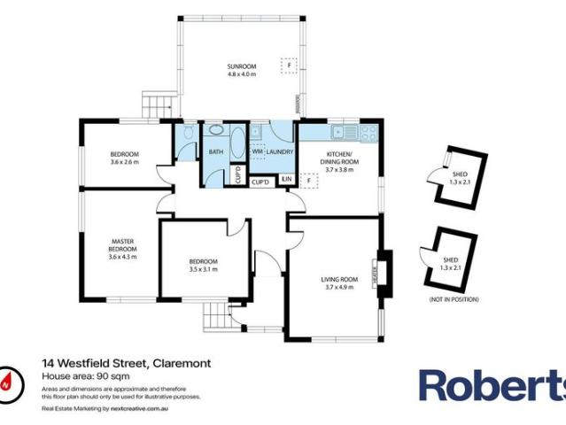 House for rent in Hobart, Tasmania