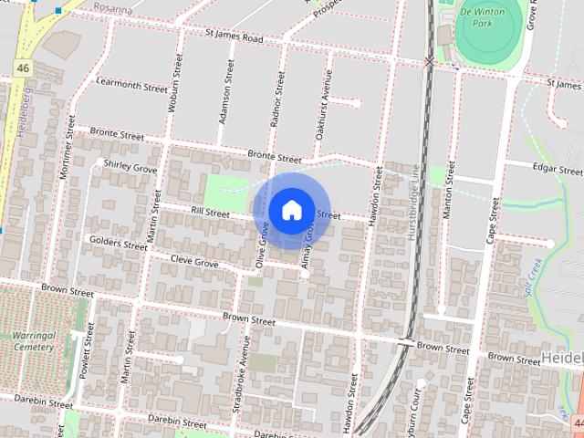 House for rent in Heidelberg, Melbourne